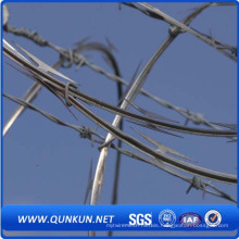 Galvanized Razor Barbed Wire for Constration Using